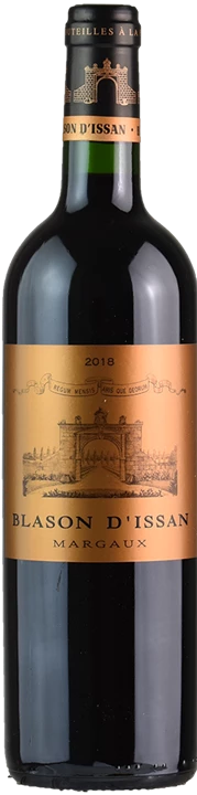 Front Chateau d'Issan Blason d'Issan Margaux 2018