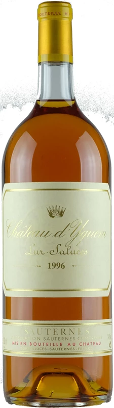 Front Chateau d'Yquem Sauternes Premier Grand Cru Magnum 1996
