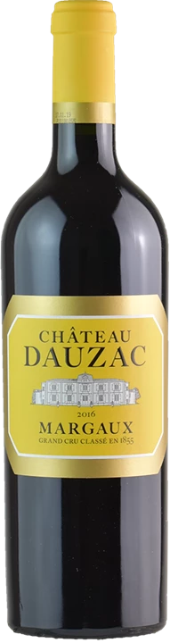 Front Chateau Dauzac Margaux Rouge 2016