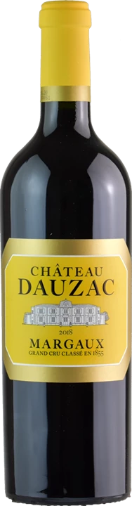Vorderseite Chateau Dauzac Margaux Rouge 2018