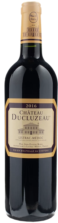 Front Chateau Ducluzeau Listrac Medoc 2016