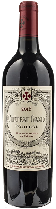 Front Chateau Gazin Pomerol 2016