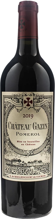 Fronte Chateau Gazin Pomerol 2019