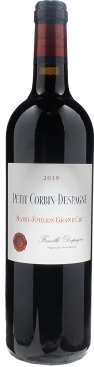 Vorderseite Chateau Grand Corbin Despagne Saint Emilion Grand Cru Petit Corbin Despagne 2019
