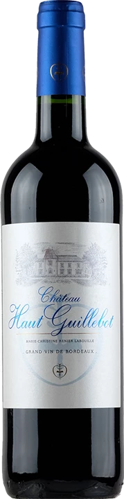 Vorderseite Chateau Haut Guillebot Bordeaux Superieur Rouge 2015