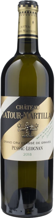 Fronte Chateau Latour-Martillac Pessac Leognan Grand Cru Classé de Graves Blanc 2018