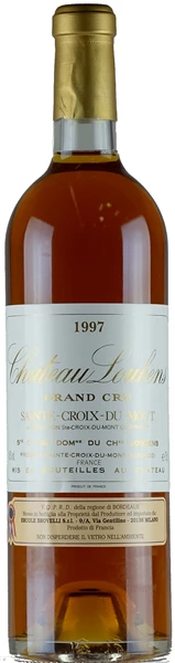 Avant Château Loubens Sainte Croix du Mont Grand Cru 0.375L 1997
