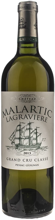 Vorderseite Chateau Malartic Lagraviere Pessac Leognan Grand Cru Classé Blanc 2013