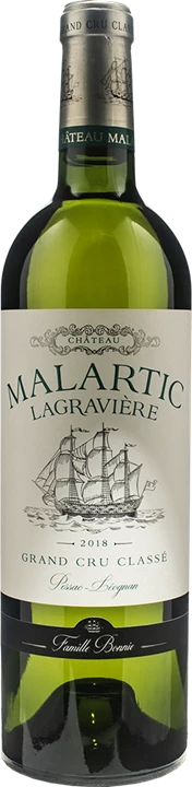 Front Chateau Malartic Lagraviere Pessac Leognan Grand Cru Classé Blanc 2018