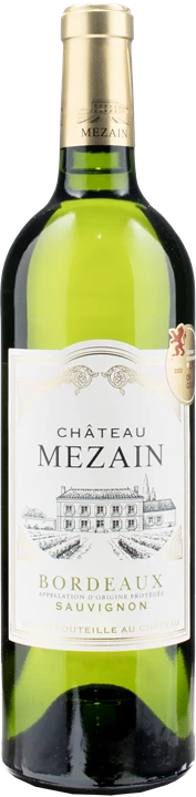 Vorderseite Chateau Mezain Bordeaux Sauvignon Blanc 2022
