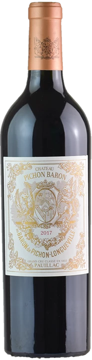 Front Chateau Pichon-Longueville Baron Pauillac Gran Cru Classé 2017