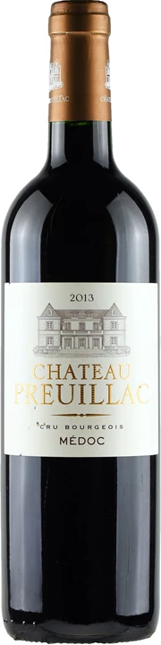 Fronte Château Preuillac Medoc 2013