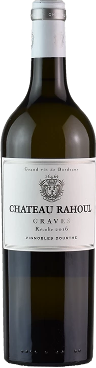 Front Chateau Rahoul Graves Blanc 2016