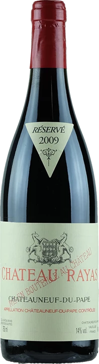 Fronte Chateau Rayas Châteauneuf du Pape Rouge Reserve 2009