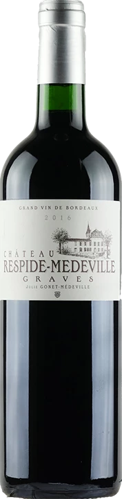 Front Chateau Respide Medeville Grave Rouge 2016