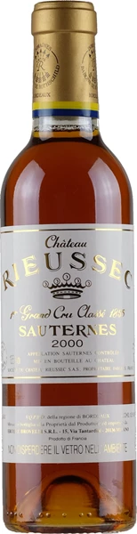 Front Chateau Rieussec Sauternes 0,375L 2000
