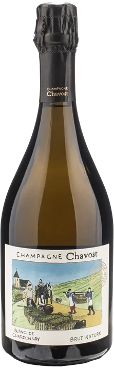 Vorderseite Chavost Champagne Blanc de Chardonnay Brut Nature