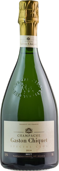 Front Chiquet Champagne Special Club Brut 2014