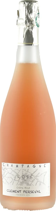 Front Clément Perseval Champagne Rosé 1er Cru Extra Brut