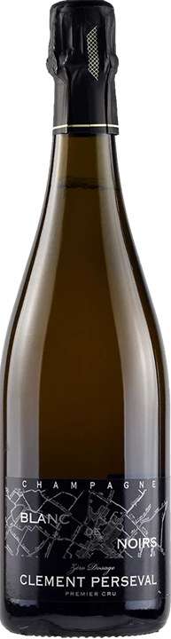 Vorderseite Clément Perseval Champagne1er Cru Blanc de Noirs Zero Dosage