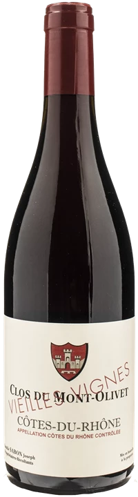 Vorderseite Clos du Mont Olivet Cotes Du Rhone Rouge Vieilles Vignes 2021