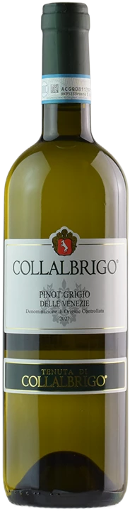 Vorderseite Collalbrigo Pinot Grigio 2021