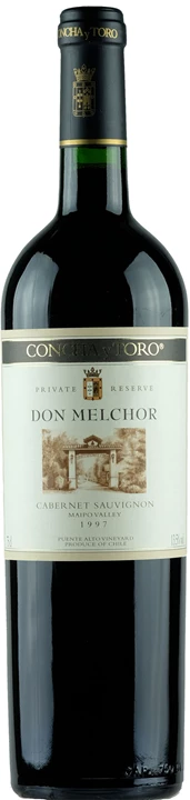Front Concha y Toro Alto Maipo Valley Don Melchor 1997