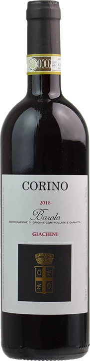 Fronte Corino Barolo Giachini 2018