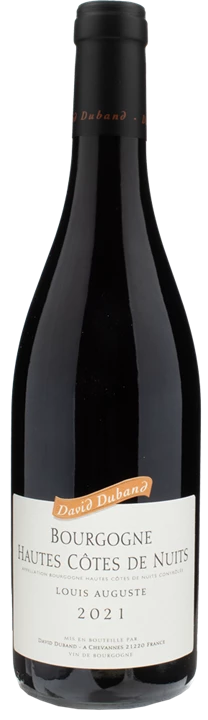 hautes côtes de nuits 2021 - vin rouge aoc - bouteille - bourgogne