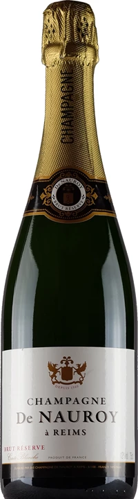 Vorderseite De Nauroy Carte Blanche Champagne