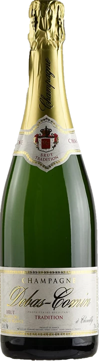Vorderseite Debas-Comin Champagne Grand Cru Blanc de Blancs Tradition Brut