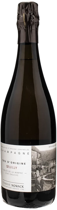 Front Domaine Nowack Champagne Cru Origine Oeuilly Extra Brut 2017