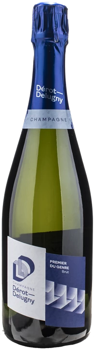 Vorderseite Derot Delugny Champagne Premier du Genre Brut