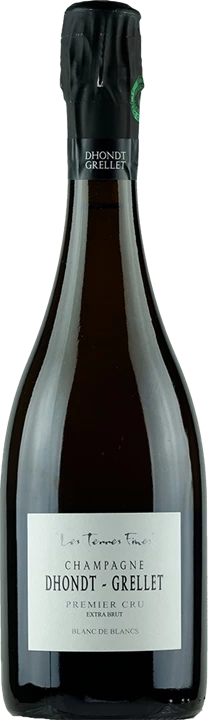 Vorderseite Dhondt Grellet Champagne 1er Cru Blanc de Blancs Les Terres Fines Extra Brut