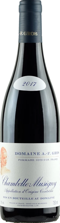 Vorderseite Domaine A.F. Gros Chambolle-Musigny 2017