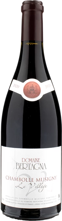 Front Domaine Bertagna Chambolle Musigny Le Village 2020