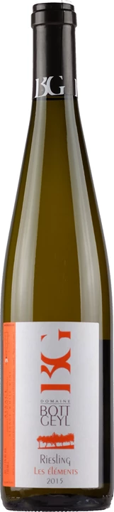 Front Domaine Bott-Geyl Riesling Les Elements 2015