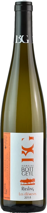 Front Domaine Bott-Geyl Riesling Les Elements 2018