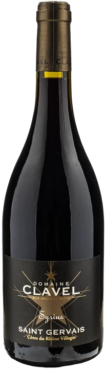 Fronte Domaine Clavel Cote du Rhone Villages St. Gervais Syrius 2020