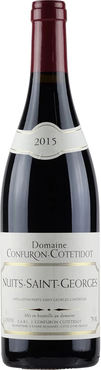 Vorderseite Domaine Confuron Cotetidot Nuits St Georges Rouge 2015