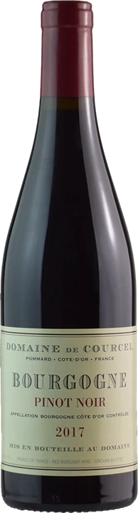 Vorderseite Domaine de Courcel Bourgogne Pinot Noir 2017