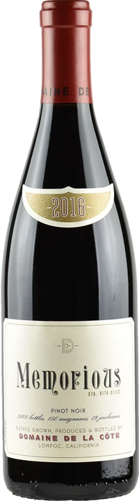 Front Domaine de la Cote Memorious Pinot Noir 2016