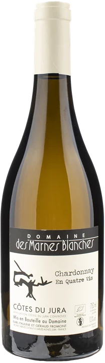 Front Domaine Des Marnes Blanches Chardonnay en 4 Vis Blanc 2020