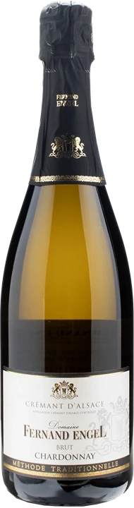 Fronte Domaine Fernand Engel Cremant D'Alsace Chardonnay Methode Traditionnelle Brut 2021