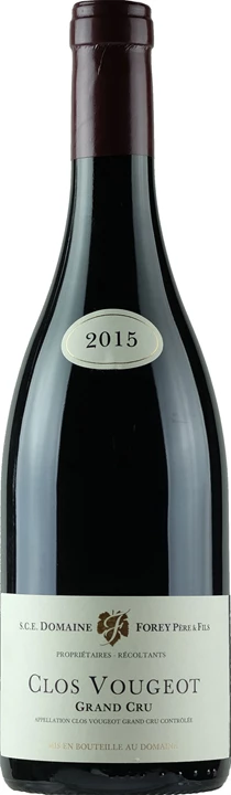 Fronte Domaine Forey Clos Vougeot Grand Cru 2015