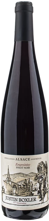 Vorderseite Domaine Justin Boxler Alsace Pinot Noir Empreintes 2022