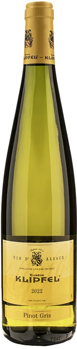 Fronte Domaine Klipfel Alsace Pinot Gris 2022