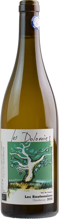 Front Domaine Les Dolomies Jura Chardonnay Boutonnier 2020