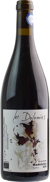 Fronte Domaine Les Dolomies Jura Madeleine Gamay Rouge 2020