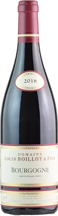 Fronte Domaine Louis Boillot Bourgogne Pinot Noir 2018